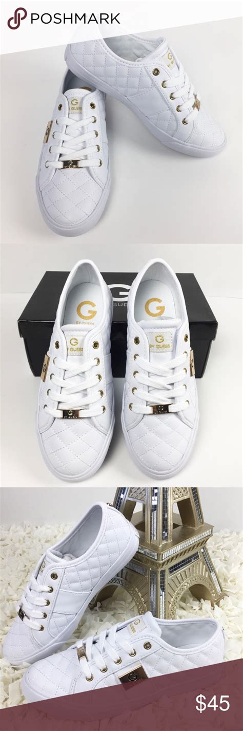 fake white guess shoes|guess shoes clearance.